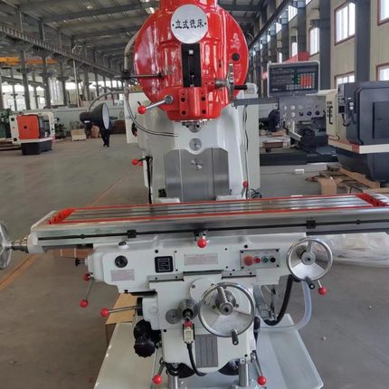 实力厂家直供X5040升降台铣床立式x53k 重切削机床自动钻铣加工