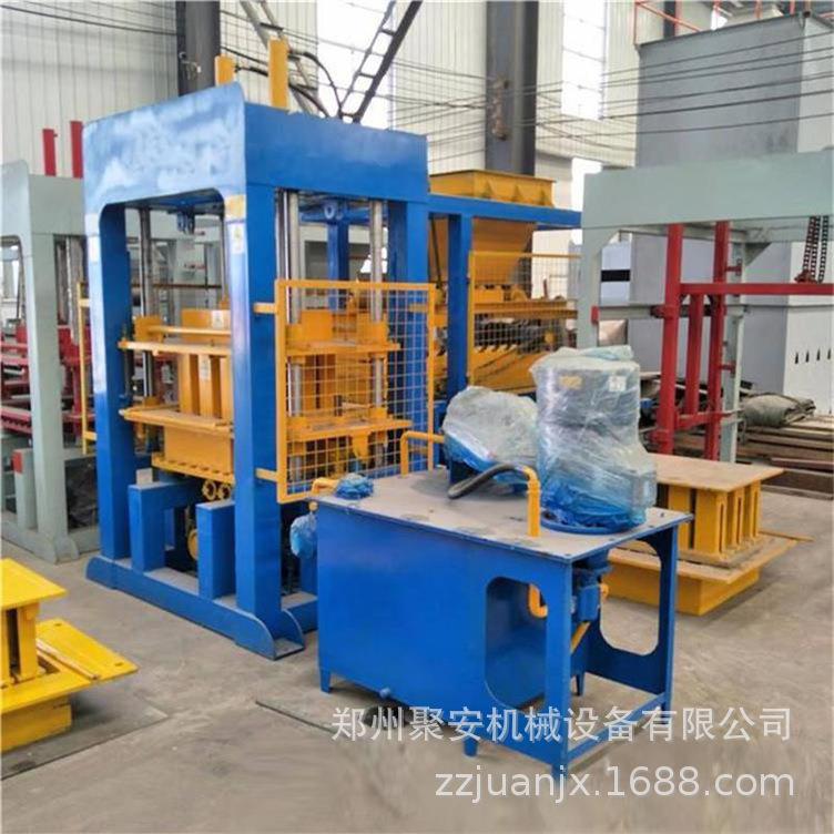 液压免烧黏土制砖机 液压砖机生产线模具 半自动空心制砖机