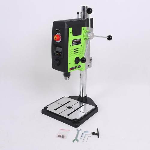 数显高精度台钻家用工业级多功能钻孔机迷你带线插电便捷钻床铣床