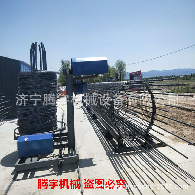 钢筋笼绕筋机 数控钢筋笼绕筋成型机 地笼机厂家
