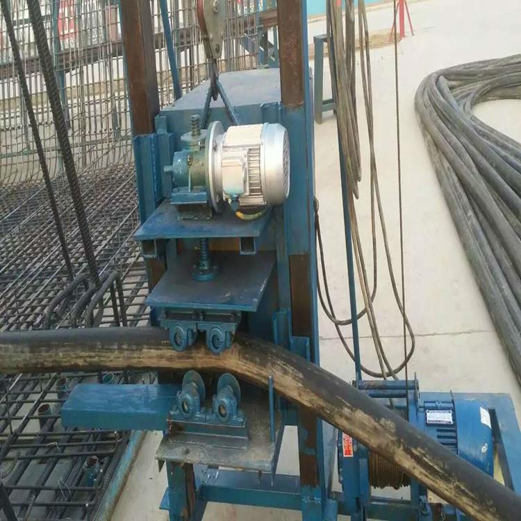 供应橡胶管穿管机预制梁穿管机高铁桥梁全自动穿管机