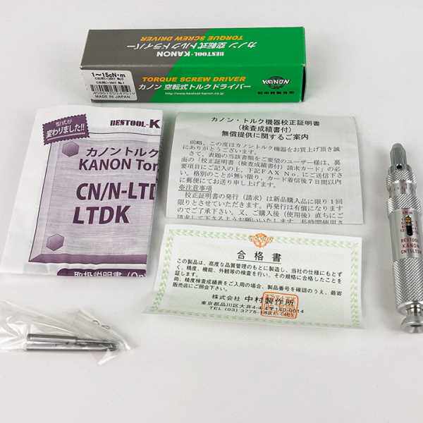 原装KANON中村CN15LTDK CN30LTDK CN60LTDK CN120LTDK扭力起子