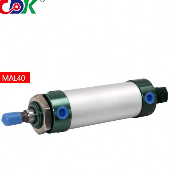 迷你气缸亚德客型铝合金微型气缸 MAL32*50 75 100 175 500
