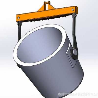 铁水包吊钩龙门钩吊梁钢包吊具耐温翻倒渣轧辊双钩倾翻 横梁