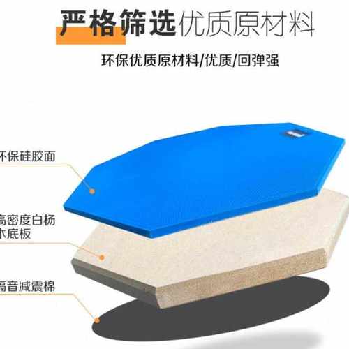 Nuosheng哑鼓垫套装12寸初学入门架子鼓亚鼓垫节拍器套装练习鼓垫