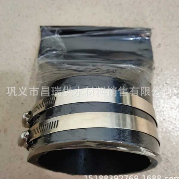 卡箍式鸭嘴阀 DN65/80/100/150排水管止回橡胶鸭嘴阀套接式排污阀