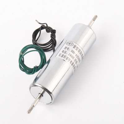 XRN-25x80S 12V24V圆管电磁铁  直流推拉管式电磁铁 拉簧机电磁铁