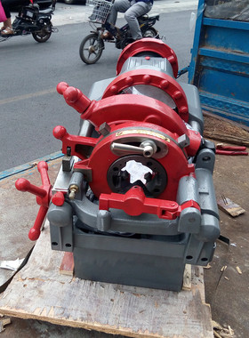 SMIT-316暖气管道电动套丝机 钢管切断倒角压螺纹 水管绞牙机