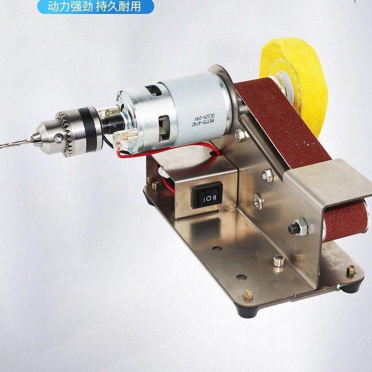 微型小型迷你砂带机15度定磨角DI光机木工打机KYH直流磨刀Y机抛家