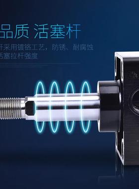 亚德客192型可调行程标准SCJ双气缸小型气动出24030-1002500-S带