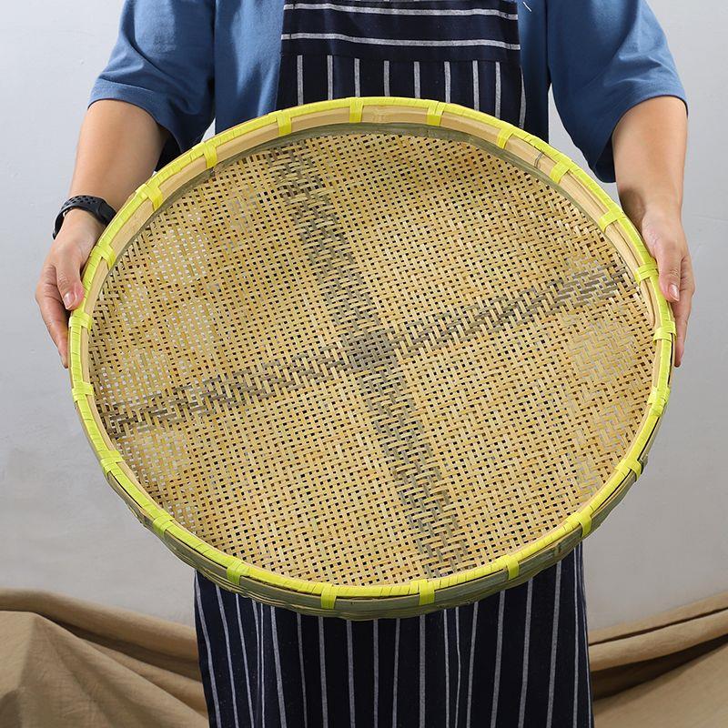 竹编竹筛子家用竹制品工