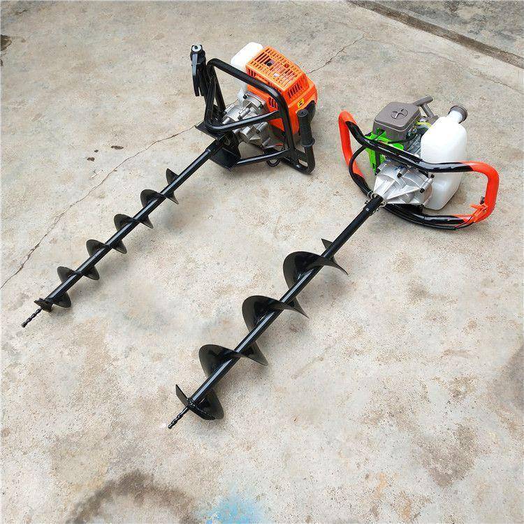 大功率洞机手面提式小JDI型地钻打机冰凿钻洞冰钻土