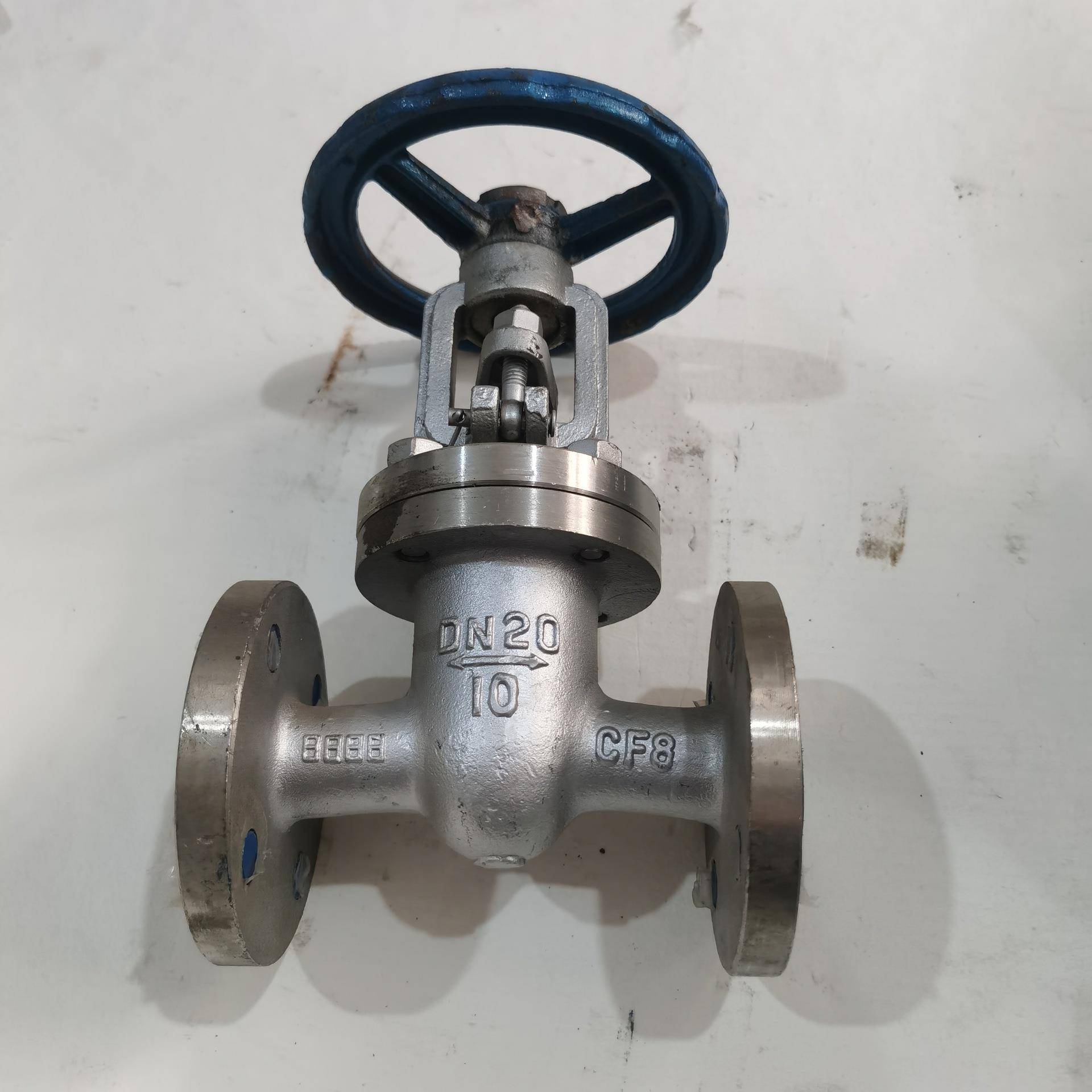 阀38290/316L不4锈钢法兰闸阀WZ41-16P耐高温蒸汽导热油门开关dn1