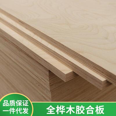 ZVC层工厂直供海洋板全桦胶合板多镂板家具板铣板雕刻板材木现货