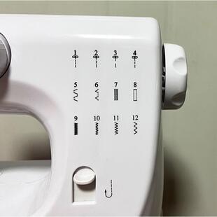 缝纫机吃厂家609缝机电动多功机能台式缝纫家用便84467纫携厚缝纫