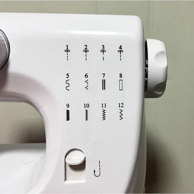 缝纫机吃厂家609缝机电动多功机能台式缝纫家用便84467纫携厚缝纫