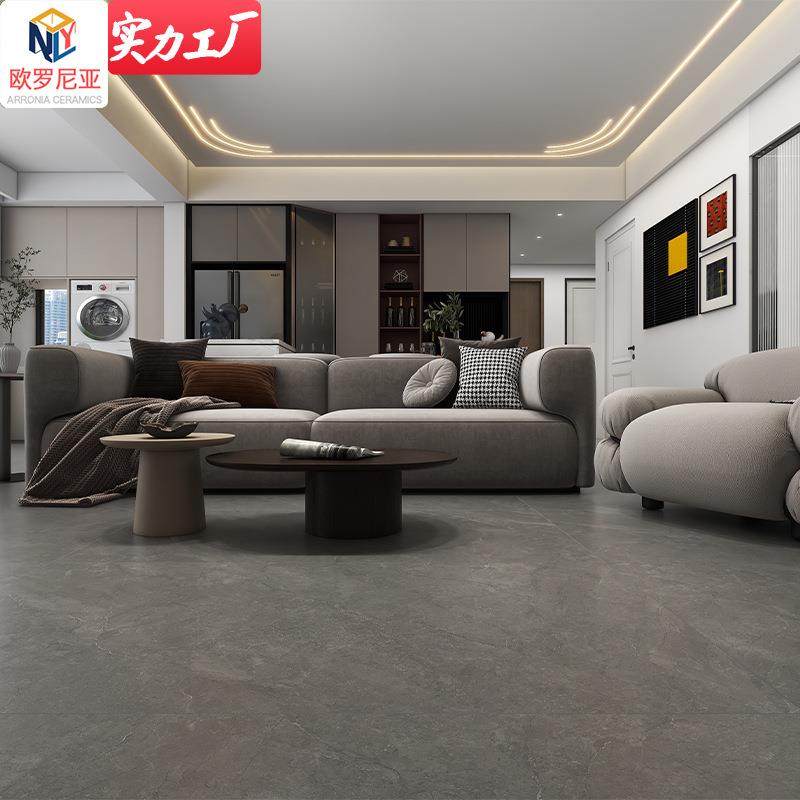 理凹微纹理凸750x150质釉感复刻大石纹瓷砖轻奢豪宅大堂客厅卧室