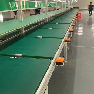 自配线 流线倍速链设备装 非标303动化环型双层工装 板倍水链速组装