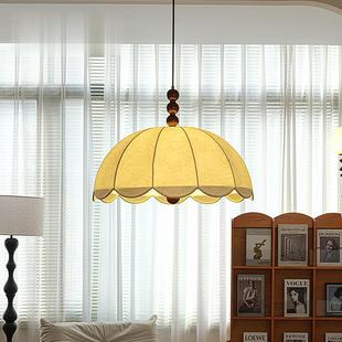 民中古厅吊灯美式 古布艺花纹餐吧242台衣帽间灯 复风卧室创意个性