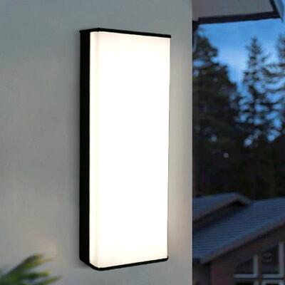 厂家销线条灯外壳套件直三面院照发光庭门前长条壁灯上GM办公灯下