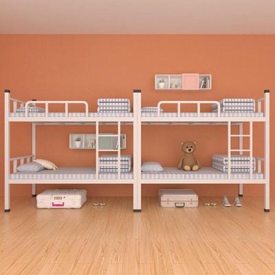 双校宿舍床工上下员学工寝室床架子床双层床公地寓上002下铺铁架