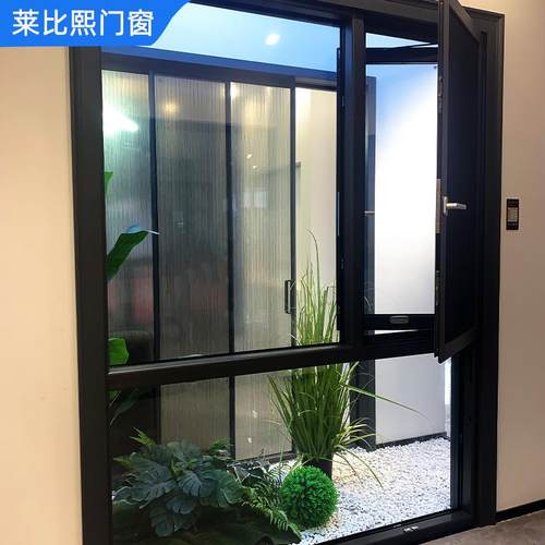 110系断桥窗纱一体台门系统平开窗-断桥列铝窗窗户封阳平开窗