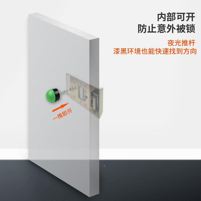 1180冷库门安全锁防盗锁ASB高度冻库特殊锁半埋门库门密无品牌/冷