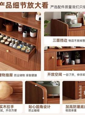 物柜大收MOY容量纳柜家用餐边靠墙一体储置柜物柜客厅茶水柜厨房