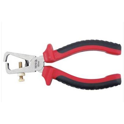 YA-TO欧洲易1尔拓6寸电工绝缘剥线160mm钳电Y线剥皮钳脱皮钳T212