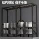 架免装 衣橱钢卧室衣柜耐RPG用简易家用衣柜租房安出用加厚结实布