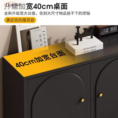 实木斗柜MSV黑色家用卧室小型物柜简约储厅五斗抽户屉收纳轻客奢