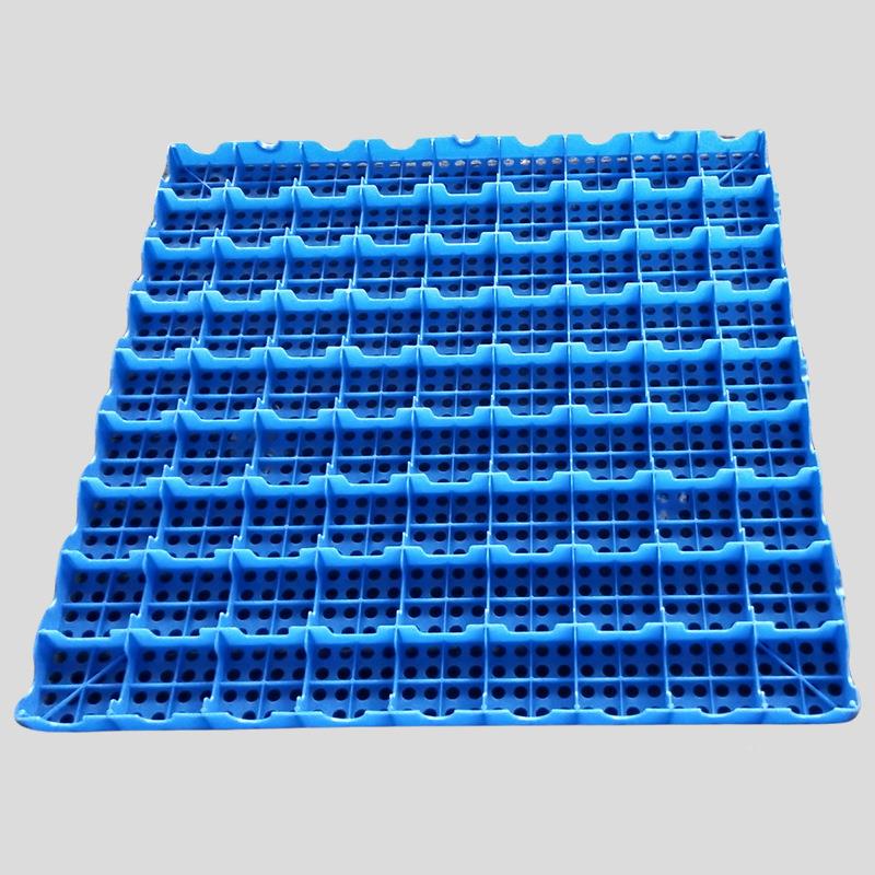 网格川塑卡板叉车托字塑胶垫仓料板防潮垫板仓盘MLQ库地垫地台工