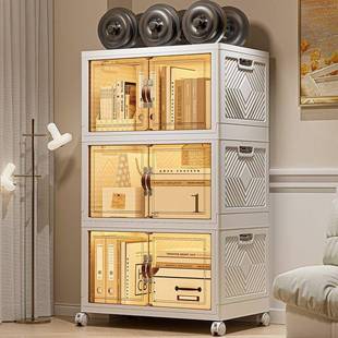 飘窗柜储物物台防晒杂收534纳柜窗阳台书柜卧室落地书架墙柜角置