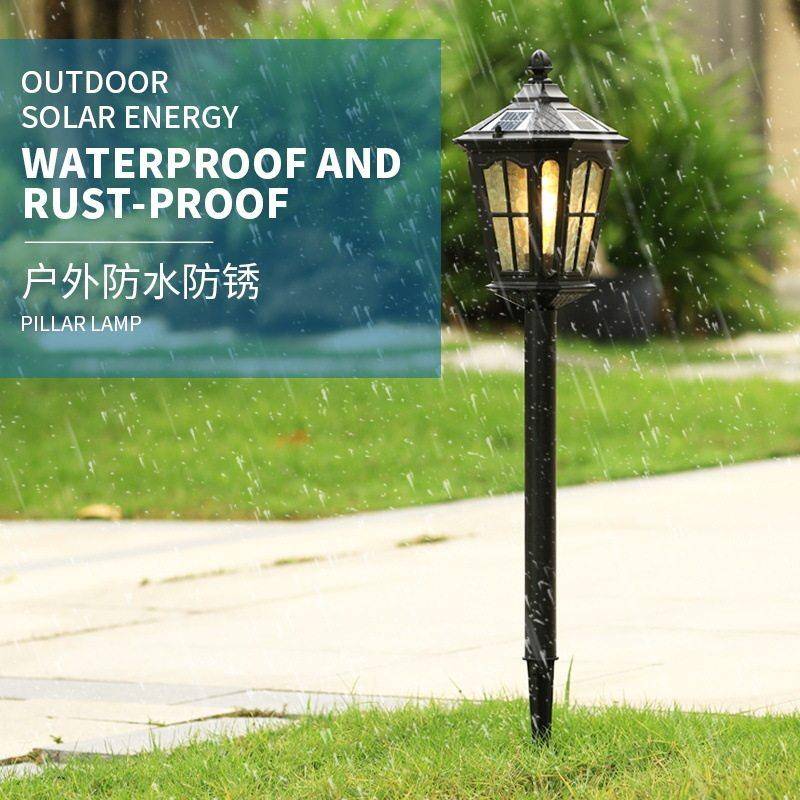 910太过阳能草坪灯户外花防庭院灯水室外地插式道草地灯插地园林