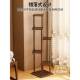 ?博式 XZHT架实木新中茶架展示花摆放茶室架子置物架阳台 古架PSY