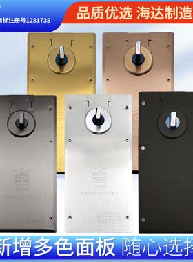 10光kg大号重型N-818地簧弹N-818簧哑黑色无7框玻璃门地全套上下