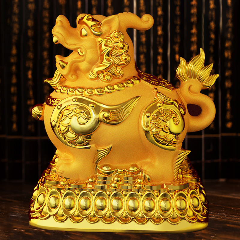 存钱罐2021年新款貔貅聚宝盆招财E摆件客厅大人家用储蓄罐只进不