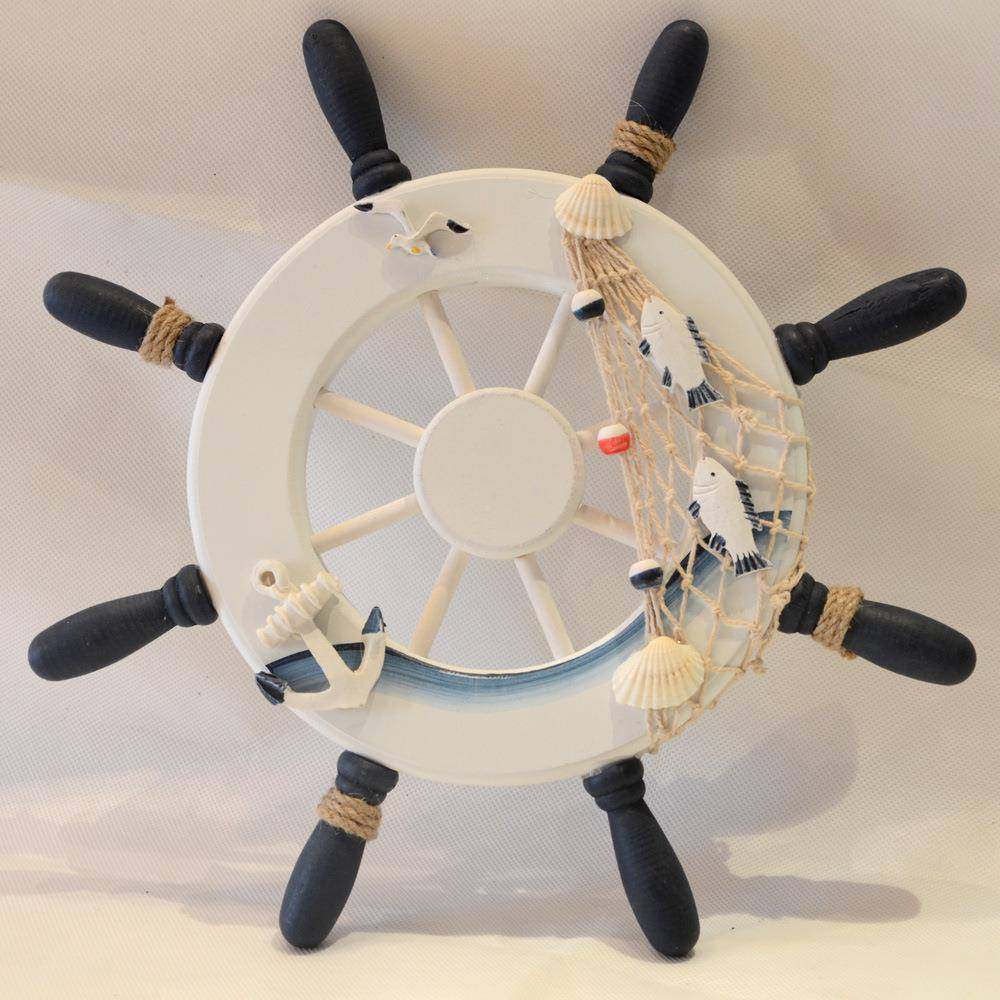 背挂壁饰船舵【6三角装海星海锚救生圈景墙墙挂件饰品摆件,家居饰品,壁饰,淘宝优惠券,粉丝福利购,淘宝优惠卷