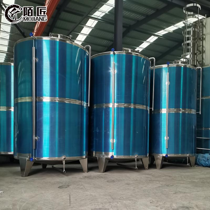 5不吨3储锈钢存酒罐立式基酒储存罐04白MJJX332酒存储容器