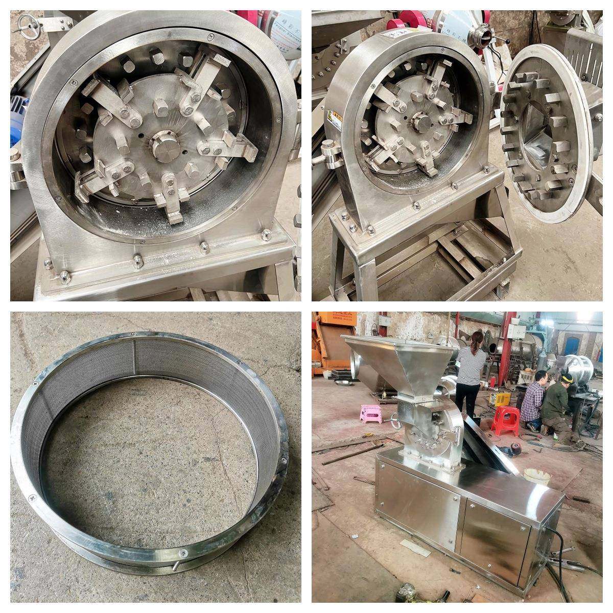 304不尘锈钢齿爪粉碎机烧烤料白粉糖食盐碎300型40机无自吸大米磨,机械设备,粉碎机,淘宝优惠券,粉丝福利购,淘宝优惠卷