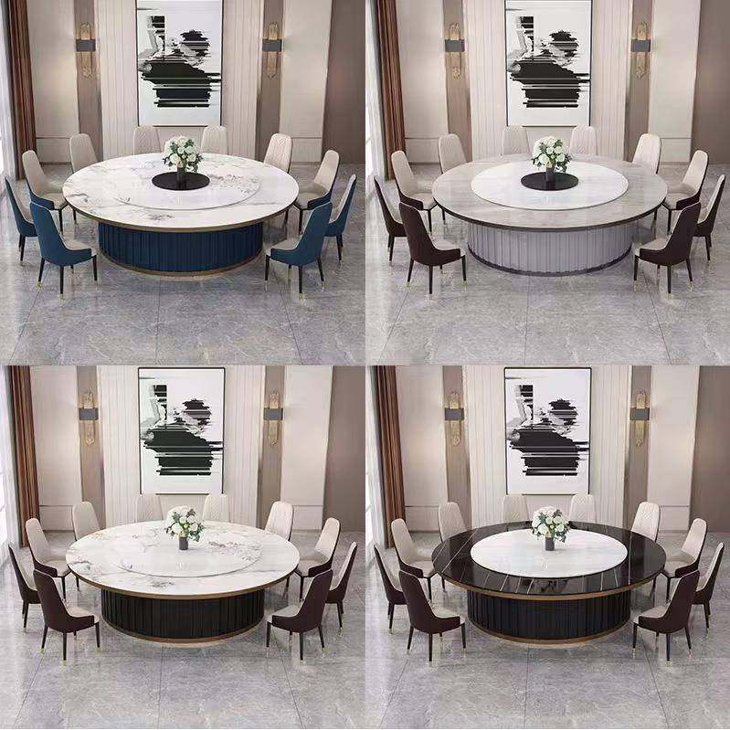 酒店电动餐店大圆桌自包动转盘饭1MYJ887896人桌20人会所厢岩板火,商业/办公家具,餐桌椅系列,淘宝优惠券,粉丝福利购,淘宝优惠卷