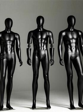 全身模特展道人体陈列休闲男装假人服装店橱窗具示人男台90481衣