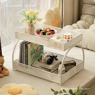 子桌上宿舍神器子床头办公桌零食面收纳盒多层物架7/20/1飘桌窗架