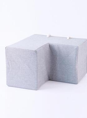 创意设计布艺楼梯篮棉现代可折叠灰色楼梯21C012CL提形状绳手杂物