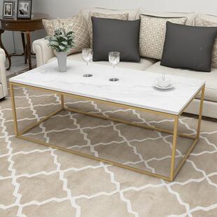 简金茶几16965色北约欧客厅家具大理石茶桌小户型休茶几台面厂闲