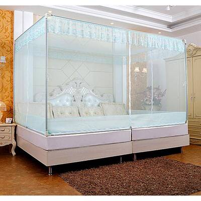 AL拼米专业定做5字母床榻榻外穿杆F76MHMT8防摔接方顶蒙古包宫廷