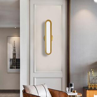 563极简意式 过道计壁 客厅玄民壁灯后现代简约设师酒店宿玻璃个性