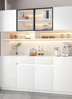 餐高柜一厅体MFD靠墙现代简边约轻柜奢客厅餐家用茶水酒柜收纳储