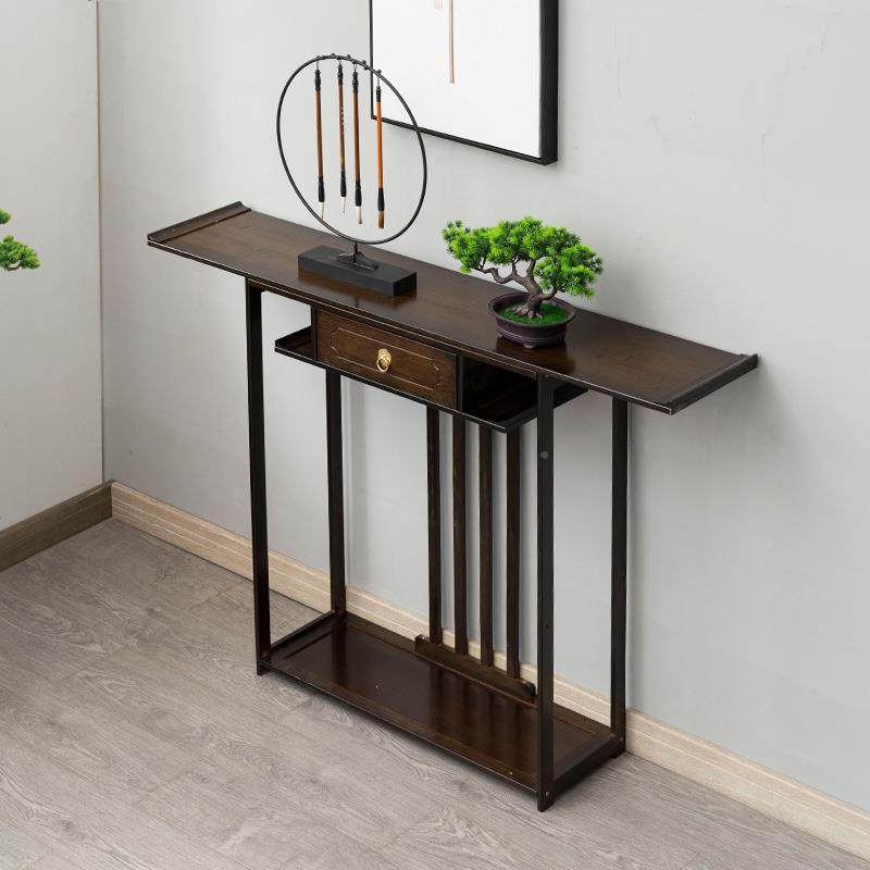 ?实木玄关台门厅新简DZGZ02供桌香条案中式约客厅案端景台玄关柜