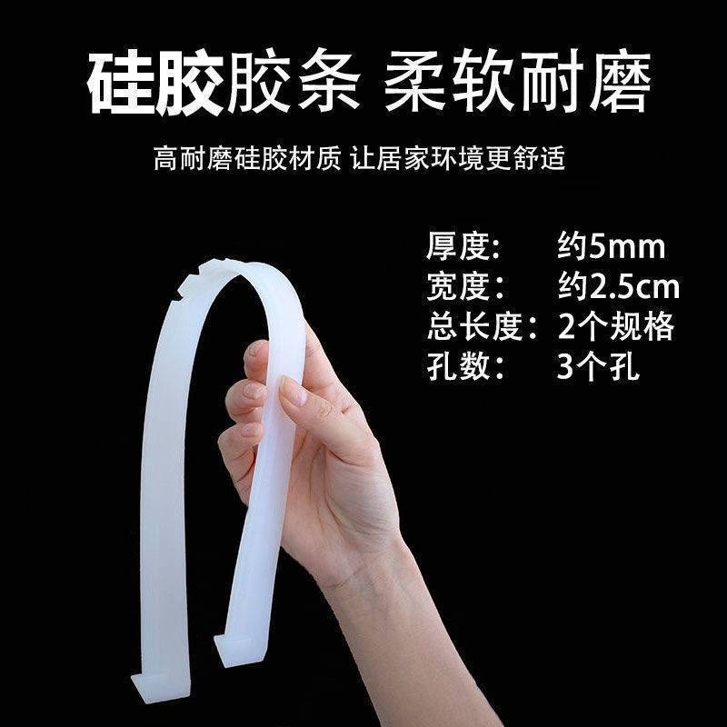 刮胶刮水器地刮胶条单独刮子配件条刮条子刮水板胶皮条替换条配件